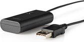 Nedis Bluetooth®-Zender | Input: 1x AUX / 1x USB | SBC | Maximaal 1 Apparaat | Zwart