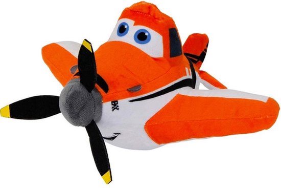 Disney Planes Pluche Knuffel Dusty (Oranje) 30 cm | Disney Plush Toy Wings  |... | bol.com