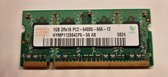 hynix 1 GB DDR2 s0dimm model : 2Rx16 PC2-6400S-666-12 laptop geheugen