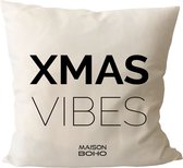 Kussen met vulling Xmas Vibes | 40x40 cm | Polyesterl | Kerstmis | Maison Boho