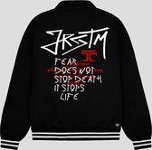 JORCUSTOM JRCSTM Varsity Jacket - Black - Volwassenen - Maat XL
