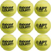 Babolat Court X3 - padel ballen - 3 Blikken ballen - 3x3 Ballen
