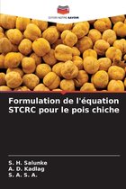 Formulation de l'équation STCRC pour le pois chiche