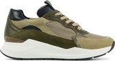 Stefano Lauran Sneakers Dames - Lage sneakers / Damesschoenen - Suède - S1067     -  Groen - Maat 42