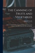 The Canning of Fruits and Vegetables