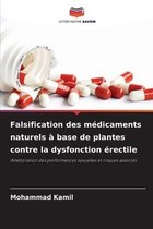 Falsification des médicaments naturels à base de plantes contre la dysfonction érectile