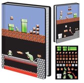 Super Mario Bros Level Builder Premium A5 Notebook