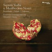 Ensemble Correspondances Sebastien - Septem Verba & Membra Jesu Nostri (2 CD)