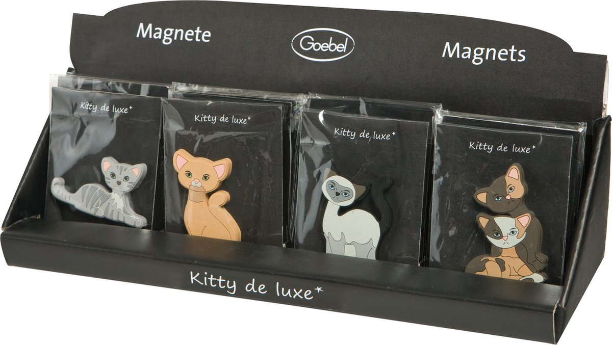 Goebel® - Kitty de luxe | Magneten Display 