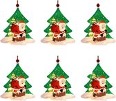 Dakta® LED Kerstboom Kerstverlichting | Decoratie | 6 Stuks | Kerstboom | LED verlichting | Waterproof