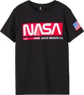 NAME IT NKMNASA ACTON SS TOP BOX NAS Jongens T-shirt - Maat 146-152