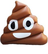 Opblaasfiguren - Inflatables Opblaasbare Emoticon / Emoji - Bruin (160 x 160 cm)
