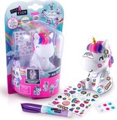 STIJL 4 OOIT Mini Deco DIY - Mini fosforescerend Eenhoorn-personage om te versieren en te verzamelen - OFG 190 - 6 jaar en +