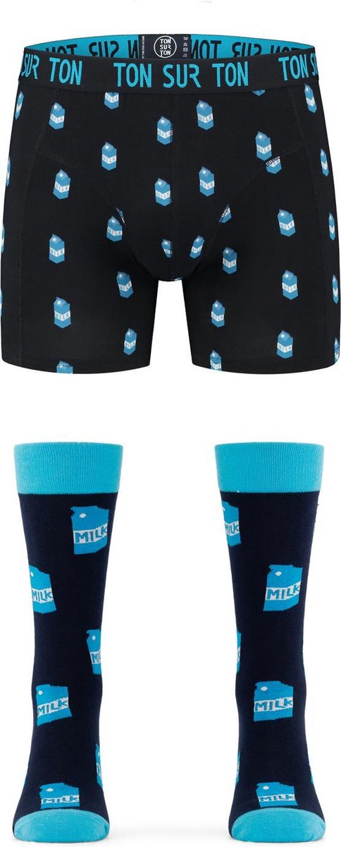 Ton Sur Ton - Bertha's Milk - Matchende sokken en onderbroeken - S/40-43