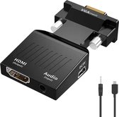 Sounix VGA naar HDMI adapter – 1080P Full HD Universele Converter – Analoog naar Digitaal