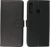 Huawei P30 Lite Hoesje - Book Case Telefoonhoesje - Kaarthouder Portemonnee Hoesje - Wallet Case - Zwart