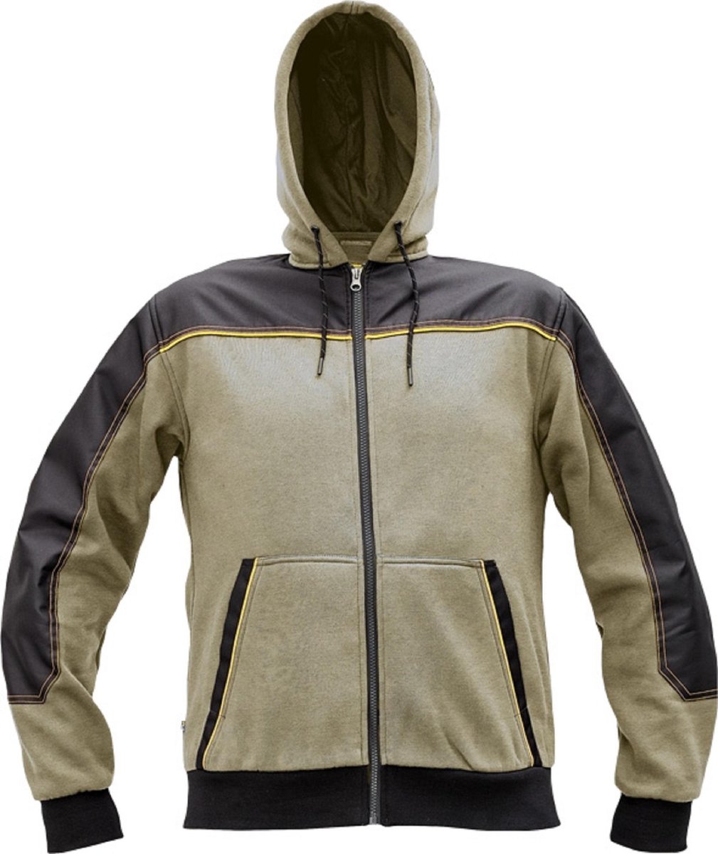 Cerva Cremorne Hooded vest olijf groen maat L