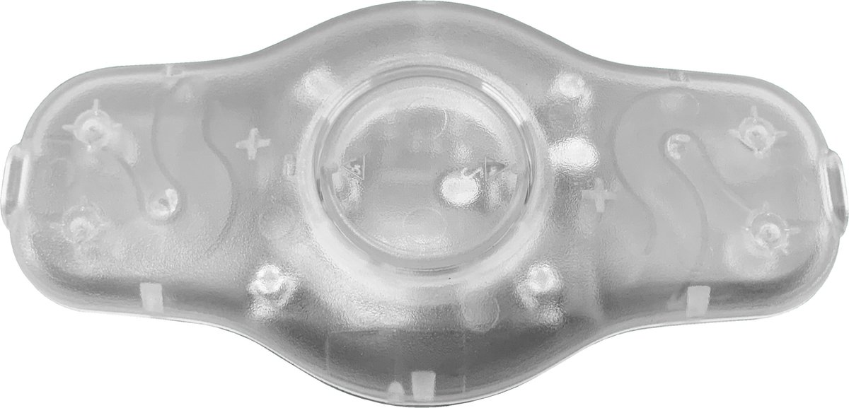 Freelux LED -/Gloeilamp -/Halogeen Snoer Dimmer - 0-40Watt - Semi-transparante snoer dimmer - Drukknop Dimmer - Dimmer Schemerlamp -/Vloerlamp Dimmer