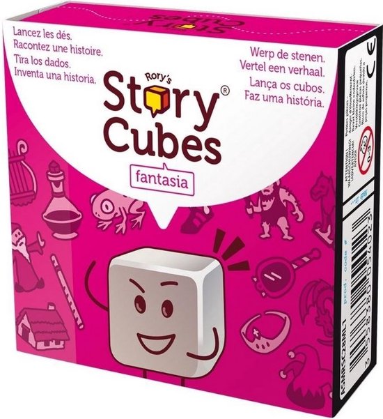 Thumbnail van een extra afbeelding van het spel Spellenbundel - Dobbelspel - 2 Stuks - Rory's Story Cubes Voyages & Fantasia