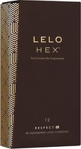 Lelo HEX Respect XL condooms - 12 stuks