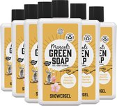 Marcel's Green Soap Shower Gel Vanilla & Cherry Blossom - 6 x 500 ml