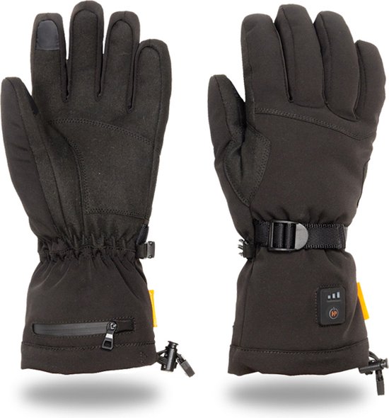 HeatPerformance® | Verwarmde handschoenen ski - CLASSIC model skihandschoenen - oplaadbare accu - S