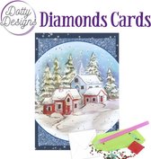 DDDC1060 Dotty Designs Diamond Cards - Snow Landscape