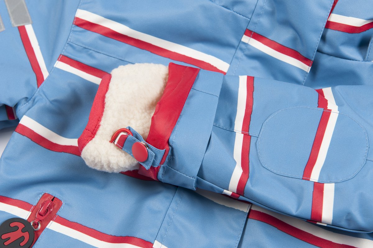 Ducksday - jas met uitritsbare fleece - unisex - ski - Benjamin - REFLECTOREN - GRATIS SJAAL — afbeelding 3