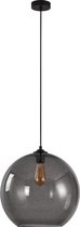 Hanglamp Marino 40cm Smoke Grijs - Ø40cm - E27 - IP20 - Dimbaar > lampen hang smoke grijs glas | hanglamp smoke grijs glas | hanglamp eetkamer smoke grijs glas | hanglamp keuken sm