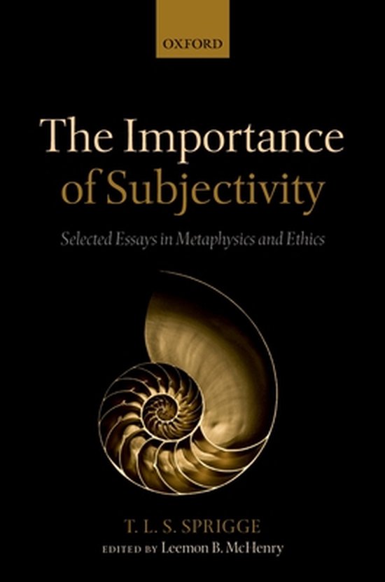 The Importance Of Subjectivity