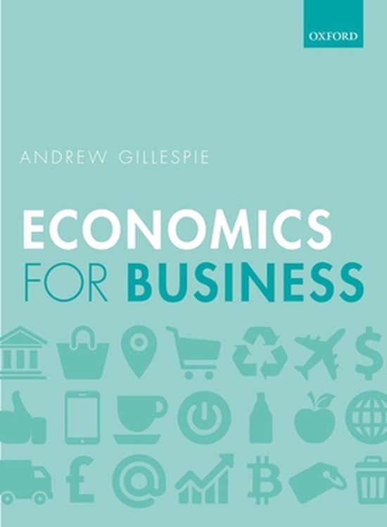 Economics for Business, Andrew Gillespie | 9780198786030 | Boeken | bol