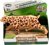 Luna Speelfiguur Wild Animals Lynx Junior 12 X 5,5 Cm Lichtbruin