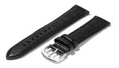 Montanello horlogeband leer - bruin - 18mm - soepel kalfsleer - klassiek - luxe - met stiksel