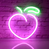 Neon verlichting - Peach - Multicolour sfeerlicht - Wandlamp