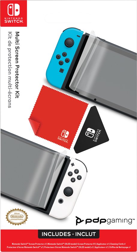 Protection Écran Verre Trempé Nintendo Switch OLED pas cher 