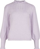 Object OBJTHESSA L/S PULLOVER A DIV Orchid Bloom Dames Trui Maat - M