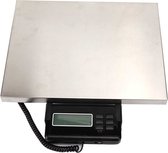 Balnorm® Platformweegschaal Tot 300KG - Heavy Duty Weegschaal - Pakketweegschaal - Schaal -  Post Wegen - Hoge Precisie - LCD Display