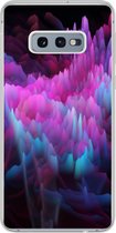 Geschikt voor Samsung Galaxy S10e hoesje - Rook - Kleurstof - Abstract - Siliconen Telefoonhoesje