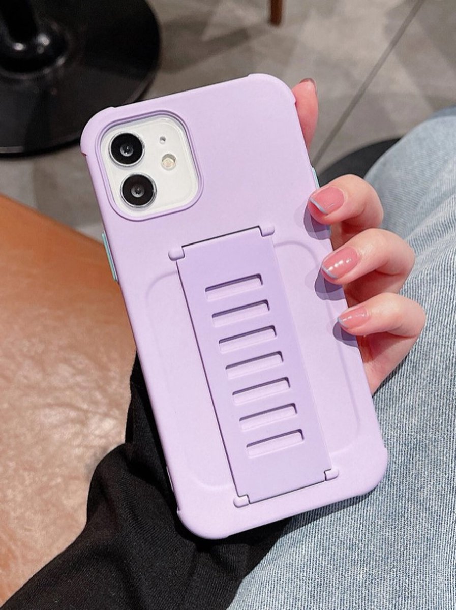 Iphone 12/PRO cover - iPhone 12 Hoesje Siliconen Shock Proof Case - iPhone 12 Case Siliconen Hoesje Cover - iPhone 12 Hoes Hoesje