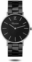 Elysian - Dames Horloge - Zilver Schakelband - Waterdicht - 36mm