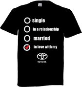 T-shirt Toyota maat XXL