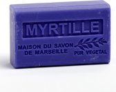 Handzeep-La Maison du Savon de Marseille - 4 x 125gr. - Shea Butter Zeep - Biologisch - Marseille Zeep - Bosbes - Huidverzorging