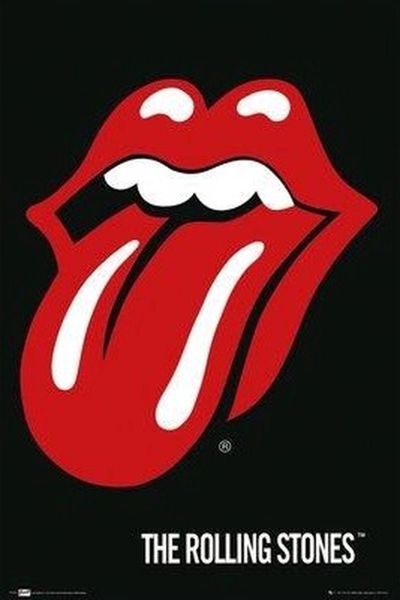 Rolling Stones, The Lips Poster meerkleurig Papier Unisex - Band merch, Bands