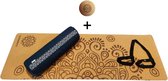 100% Biologisch - Samarali Oranje Yoga Bolster - Veelzijdig & Eco-vriendelijk, 20x20x66 cm, Ronde/Rechthoekige Opties