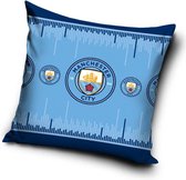 Manchester City FC Sierkussens - Kussen - 40 x 40 inclusief vulling - Kussen van Polyester - KledingDroom®