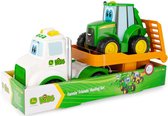 John Deere Speelgoed transportset met vrachtauto en tractor
