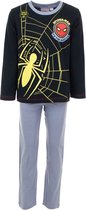 Spiderman Glow in the dark pyjama grijs mt 110/116