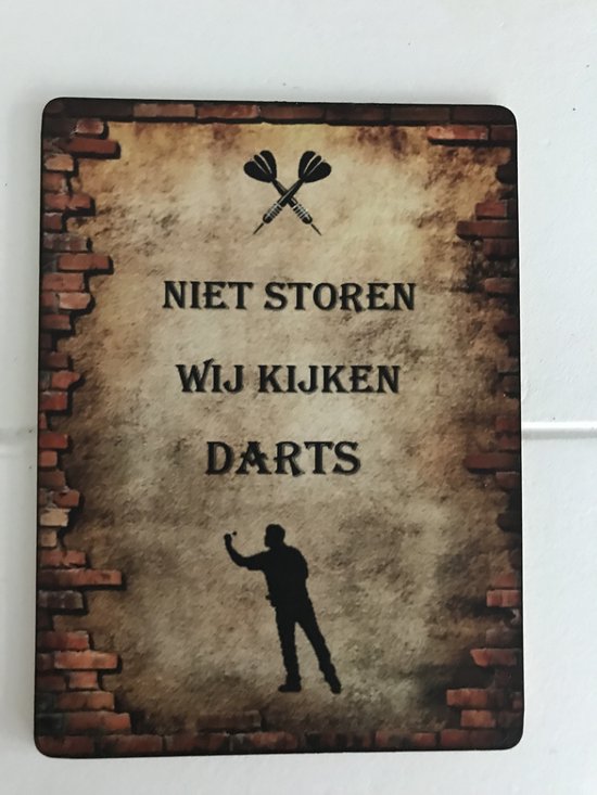 Niet storen wij kijken darts- world cup of darts - darts - kerst - Grand slam darts