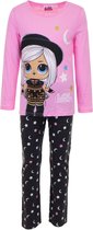 L.O.L. Surprise meisjes pyjama, roze/grijs, maat 110