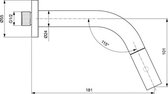 Ideal Standard Stream Fonteinkraan chroom F2846AA